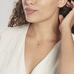 Histoire d'Or Pendentif Alyssa Croix Or Jaune