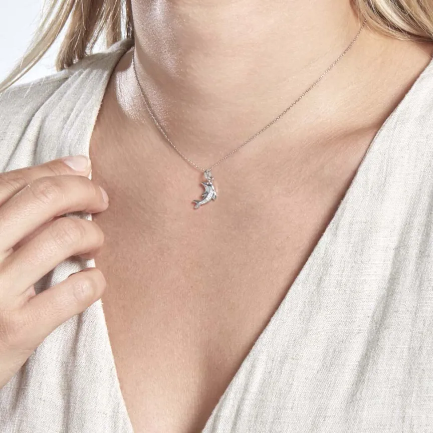 Pendentif Amelot Argent Blanc Oxyde De Zirconium-Histoire d'Or Outlet