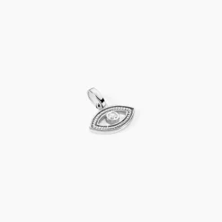 Pendentif Amelot Argent Blanc Oxyde De Zirconium-Histoire d'Or