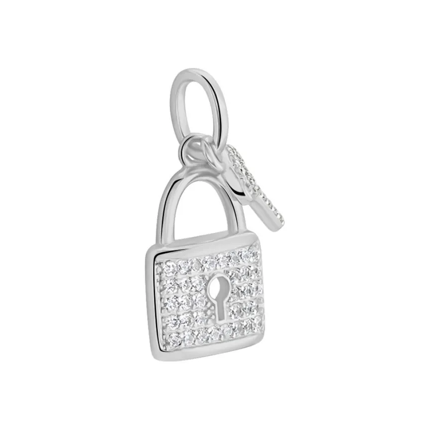 Pendentif Amelot Argent Blanc Oxyde De Zirconium-Histoire d'Or Clearance