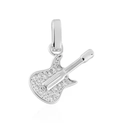 Histoire d'Or Pendentif Amelot Argent Blanc Oxyde De Zirconium
