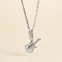 Histoire d'Or Pendentif Amelot Argent Blanc Oxyde De Zirconium