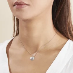 Histoire d'Or Pendentif Ange Coeur