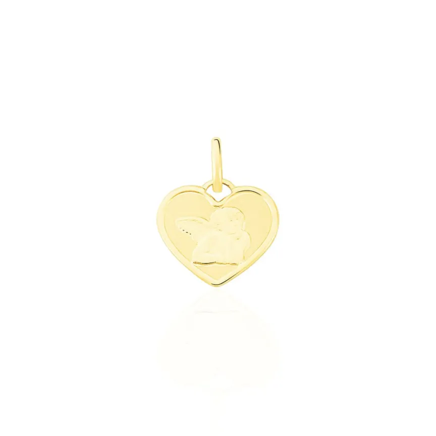 Pendentif Ange Coeur-Histoire d'Or Outlet