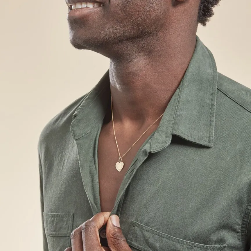 Pendentif Ange Coeur-Histoire d'Or Outlet