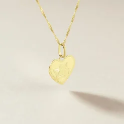 Pendentif Ange Coeur Or Jaune-Histoire d'Or Best