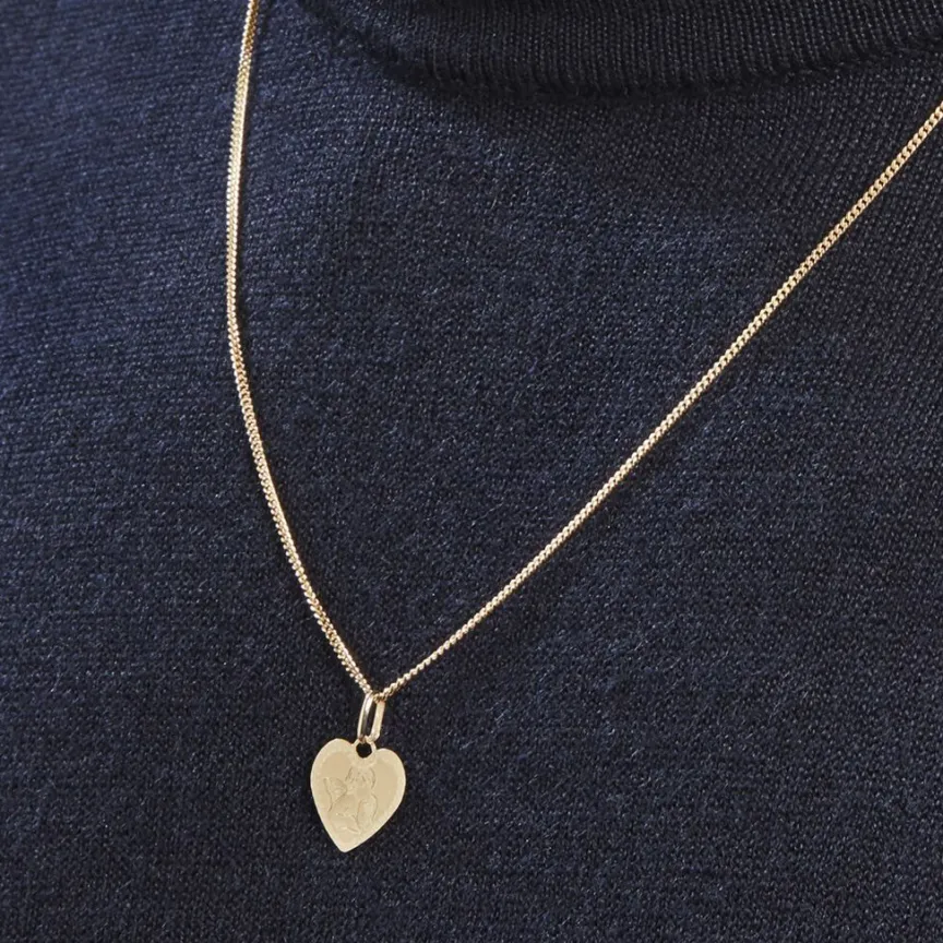 Pendentif Ange Coeur Or Jaune-Histoire d'Or Best