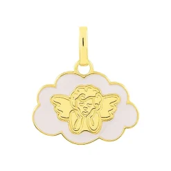 Histoire d'Or Pendentif Ange Nuage Or Jaune