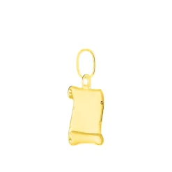 Histoire d'Or Pendentif Ange Parchemin Or Jaune