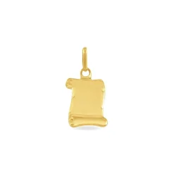 Histoire d'Or Pendentif Ange Parchemin Or Jaune