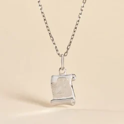 Histoire d'Or Pendentif Ange Parchemin Or Blanc