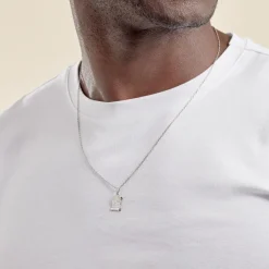 Histoire d'Or Pendentif Ange Parchemin Or Blanc