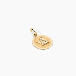 Pendentif Ange Rond Cisele-Histoire d'Or Sale