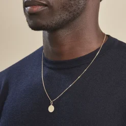 Pendentif Ange Rond Cisele-Histoire d'Or Outlet