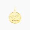 Pendentif Ange Rond Mat Or Jaune-Histoire d'Or Sale