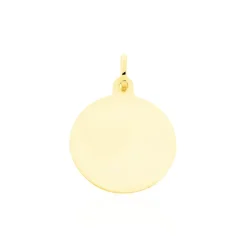 Pendentif Ange Rond Mat Or Jaune-Histoire d'Or Sale