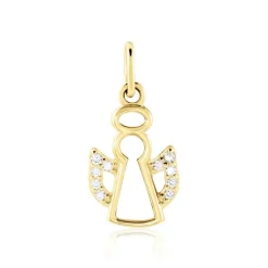 Pendentif Angel32 Or Jaune Oxyde De Zirconium-Histoire d'Or Best