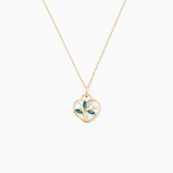 Pendentif Baylee Or Jaune Topaze Oxyde De Zirconium-Histoire d'Or Clearance