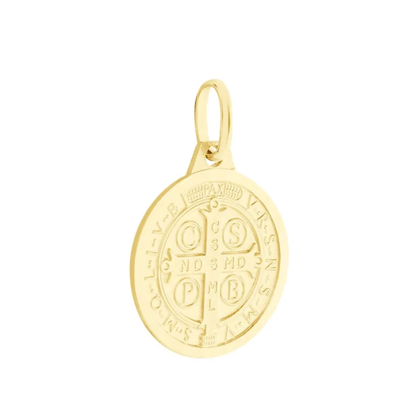 Pendentif Benoit Or Jaune-Histoire d'Or Sale