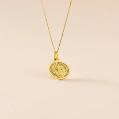 Pendentif Benoit Or Jaune-Histoire d'Or Sale