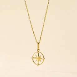 Pendentif Bethania Or Jaune Oxyde De Zirconium-Histoire d'Or