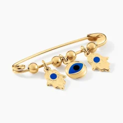 Histoire d'Or Pendentif Boncuk Or Jaune