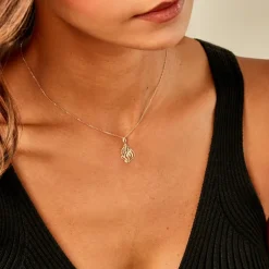 Pendentif Breslev Or Jaune-Histoire d'Or Clearance