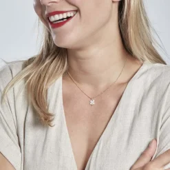 Histoire d'Or Pendentif Brewal Or Jaune Oxydes De Zirconium