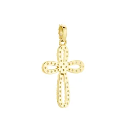 Histoire d'Or Pendentif Chastity Or Jaune Oxyde De Zirconium