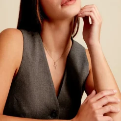 Histoire d'Or Pendentif Chastity Or Jaune Oxyde De Zirconium