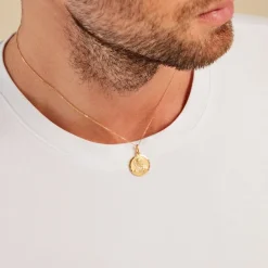 Pendentif Christ Or Jaune-Histoire d'Or Hot