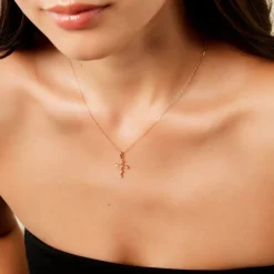 Pendentif Cleto Or Jaune Oxyde De Zirconium-Histoire d'Or Hot