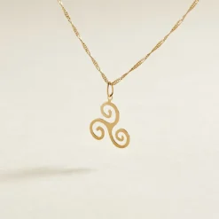 Pendentif Cobeia Triskel Or Jaune-Histoire d'Or Clearance