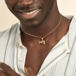 Histoire d'Or Pendentif Corantin Plaqué Or