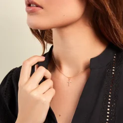 Histoire d'Or Pendentif Cornelio Or Jaune Oxyde De Zirconium