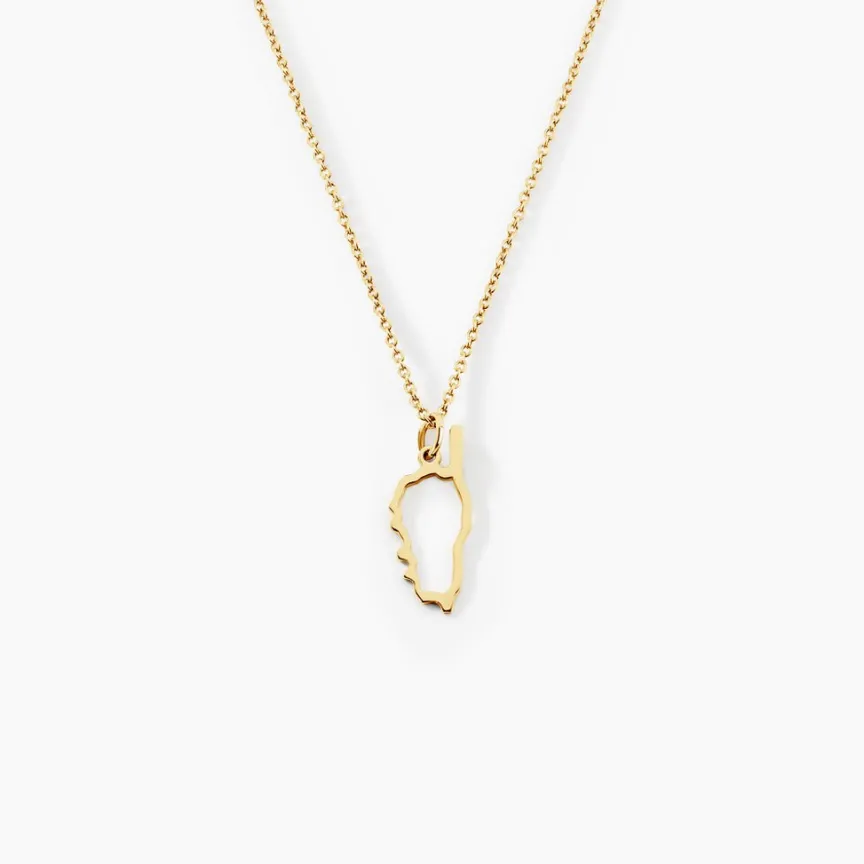 Pendentif Corse-Histoire d'Or New