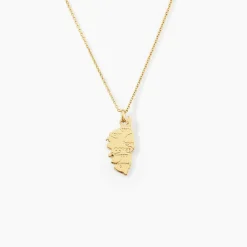 Pendentif Corsica Plaque Or Jaune-Histoire d'Or Outlet