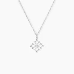 Pendentif Dajo Argent Blanc-Histoire d'Or Online