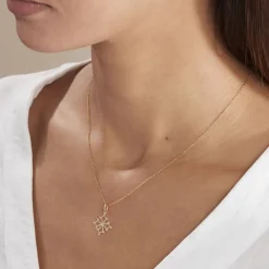 Pendentif Dajo Croix Occitane Or Jaune-Histoire d'Or Discount