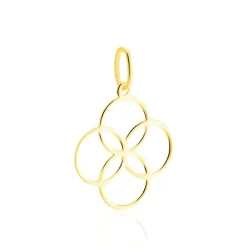 Histoire d'Or Pendentif Dalia Rosace Or Jaune