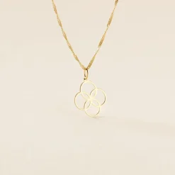 Histoire d'Or Pendentif Dalia Rosace Or Jaune