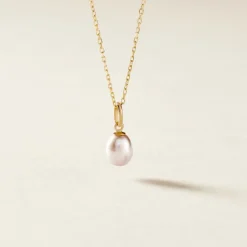 Pendentif Elbertina Or Jaune Perle De Culture-Histoire d'Or Best