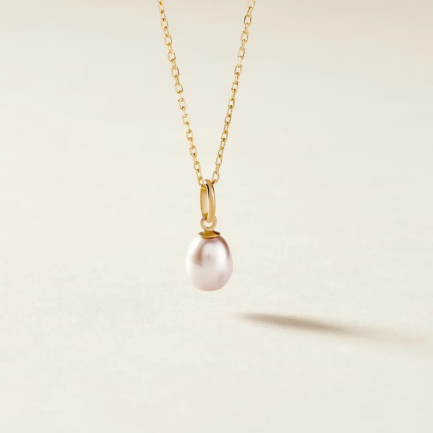 Pendentif Elbertina Or Jaune Perle De Culture-Histoire d'Or Best