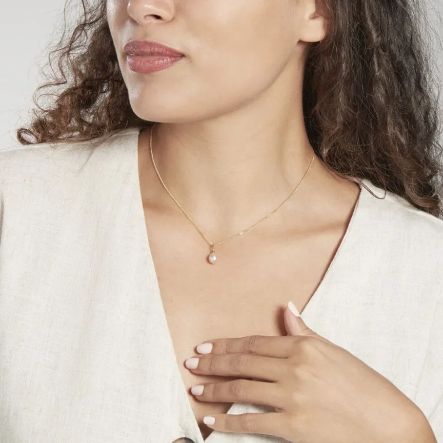 Pendentif Elbertina Or Jaune Perle De Culture-Histoire d'Or Best