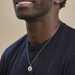 Pendentif Elio B Argent Blanc-Histoire d'Or Online