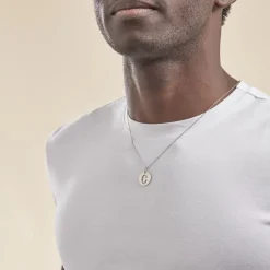 Pendentif Elio C Argent Blanc-Histoire d'Or New