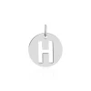 Pendentif Elio H Argent Blanc-Histoire d'Or Online