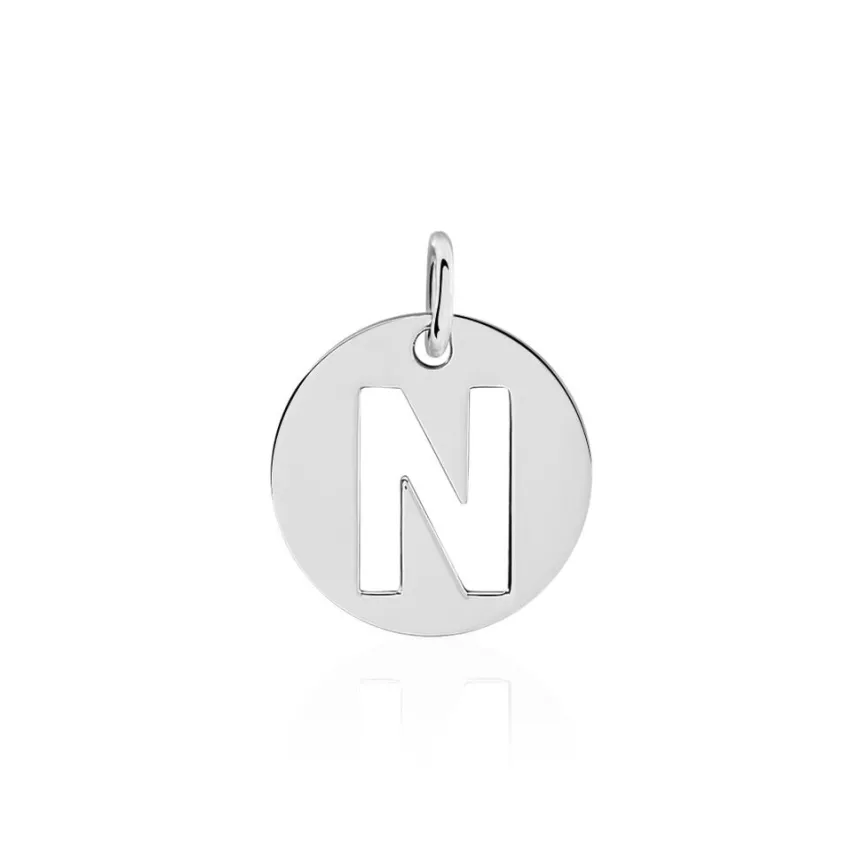 Pendentif Elio N Argent Blanc-Histoire d'Or New
