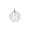 Pendentif Elio R Argent Blanc-Histoire d'Or Outlet
