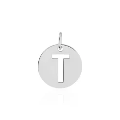 Histoire d'Or Pendentif Elio T Argent Blanc